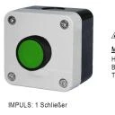 WTS - Einfach-Drucktaster IMPULS 1 Schließer Wassergeschützt - Schutzart IP 65
