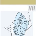  Markisenhalter M8 ohne Zentrierrand für Steckzapfen 3/25 für Becker Rohrantriebe L44 – L80 bis 80Nm