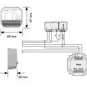 Becker - Centronic VarioControl VC421-II ,Funksender Unterputz