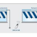 Becker - Centronic SunWindControl SWC441-II ,1 Kanal Handsender