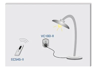 Becker - Centronic VarioControl VC180-II , Funksteckdose