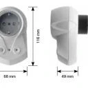 Becker - Centronic VarioControl VC280-II , Funksteckdose mit Impulsausgang