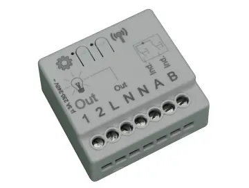 Becker - LightControl LC422 DECT Schaltaktor Funkempfänger Unterputz für Beleuchtungsanlagen