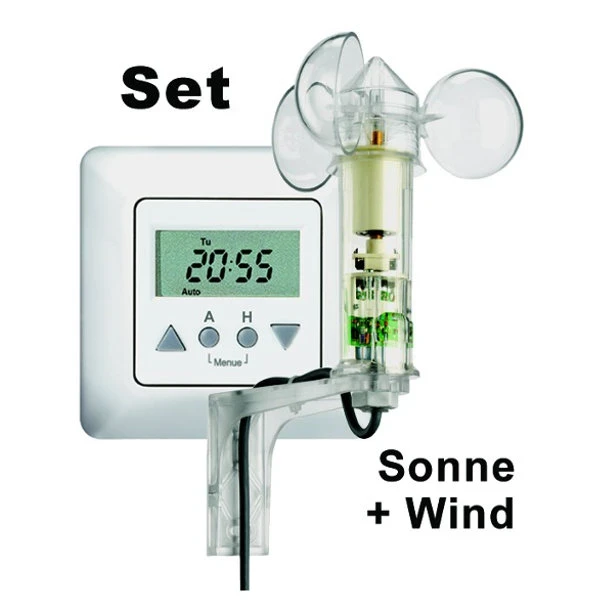 Vestamatic - WISO Time + Wiso Kristall Markisen und Jalousiesteuerung Set