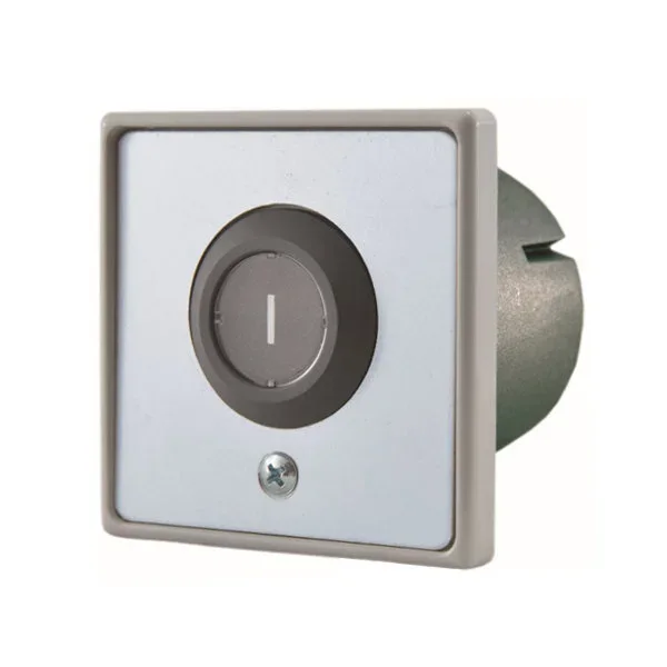 WTS - Einfach-Drucktaster Unterputz mit Impuls-Taste im Leichtmetall-Rundgehäuse,wassergeschützt IP 65